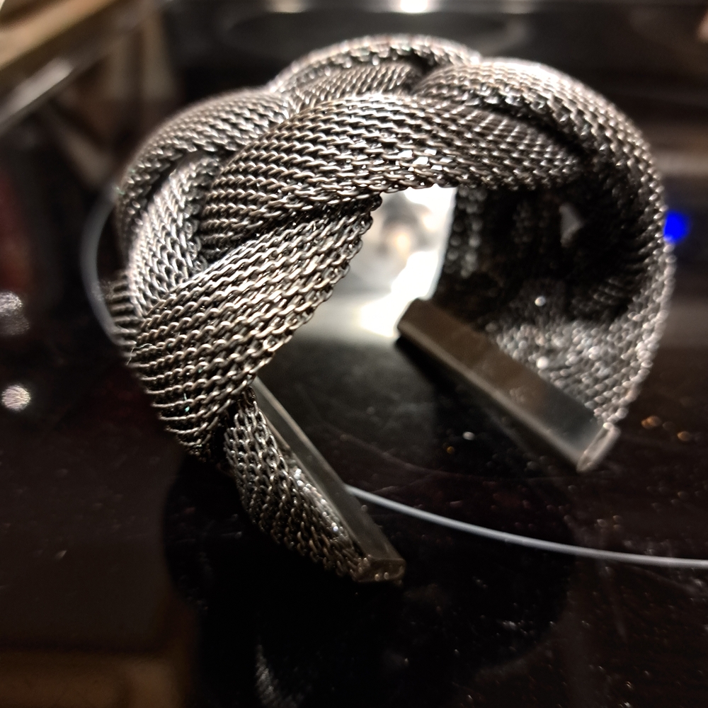 Loulou Studio Silver Braided Bracelet